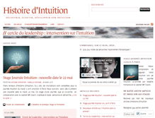 Tablet Screenshot of histoiredintuition.com